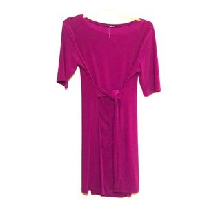 Fuchsia purple Day Dress
